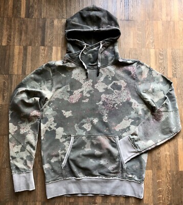 TIGHA men's hoodie hooded sweater 100% cotton style design fashion, size L