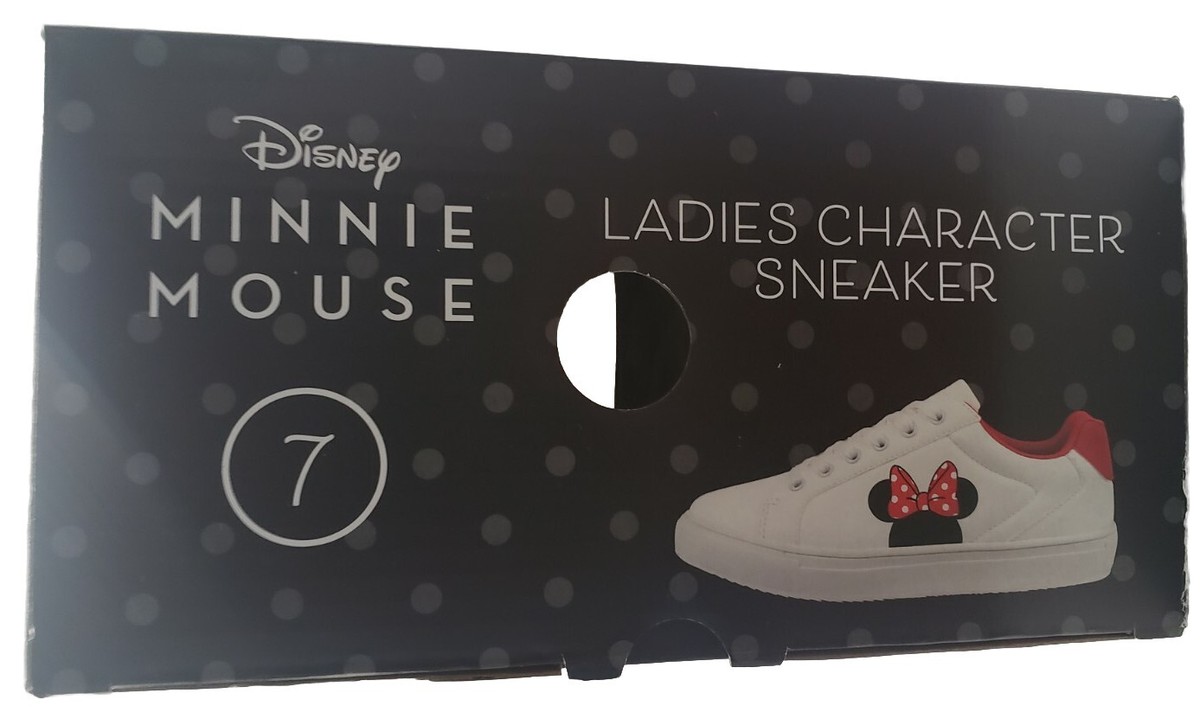 ALDI Disney Mickey Minnie Mouse Ladies Character Sneakers Shoes
