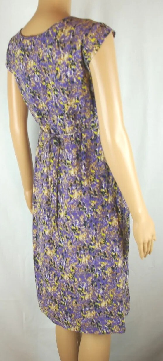 Eddie Bauer Multi- Colored Patterned Cap Sleeve S… - image 8