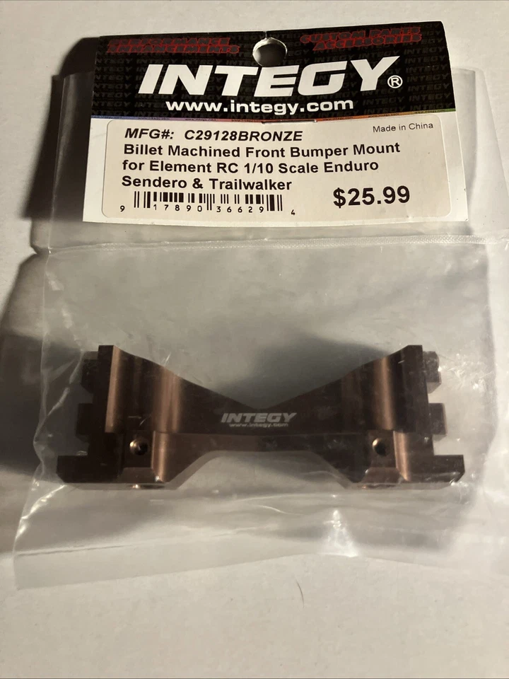 Integy C29128BRONZE Element Enduro Front Bumper Mount - Image 2 of 4