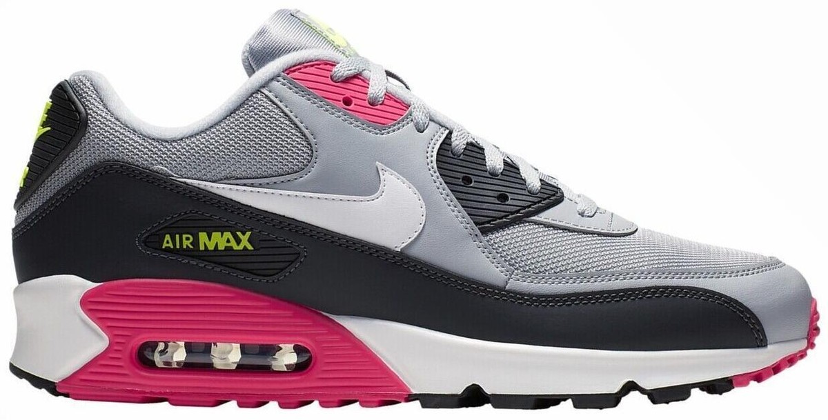 Nike Air Max 90 Essential Wolf Grey Rush Pink for Sale