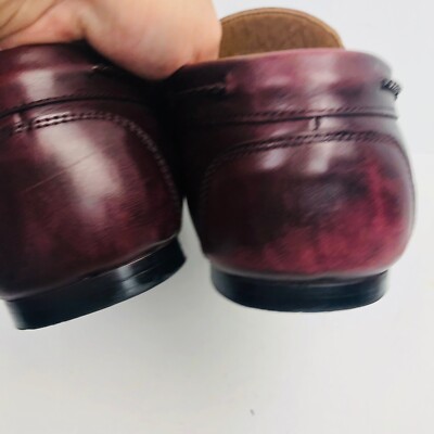 Anthony Veer‎ Loafer Burgundy Suede Velvet Men\'s S 11 Festive Formal Dress Shoes $_12.JPG?set_id=880000500F main image 2