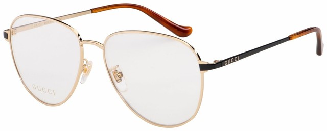 Gucci GG 0577oa 001 Gold Black Metal 