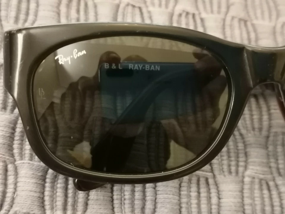 Raro Bausch & Lomp EE. UU. Ray Ban Outsiders Deluxe Soft Squere W2984 PP AW con estuche Foto 4 de 4