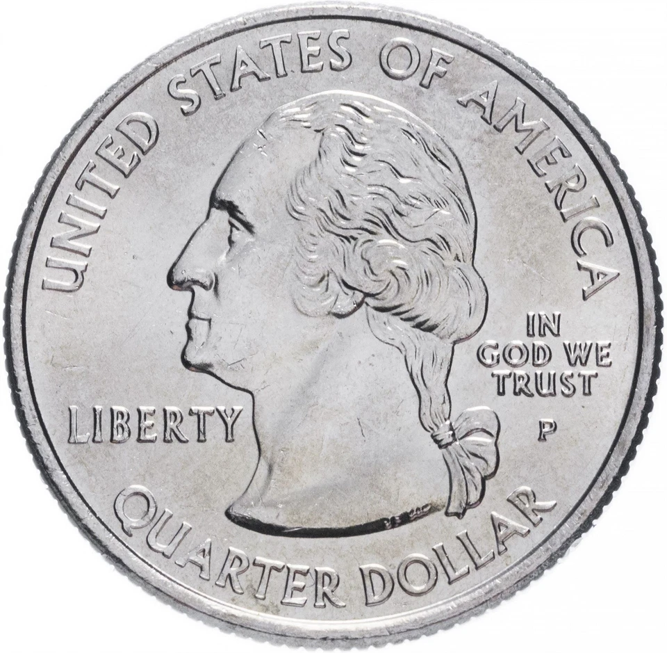 United States | 1/4 Dollar Coin | George Washington | Racecar | 2002 - Image 3 of 4