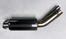 Hotbodies Racing MGP Growler Carbon Fiber Slip-On Exhaust BMW SR1000RR 2017-2019