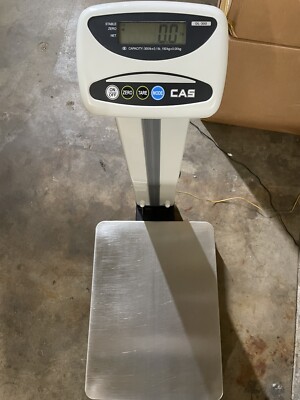 CAS DL Series Bench Scale CAS DL-300, 300 x 0.1 lb / 150 kg x 0.05 kg