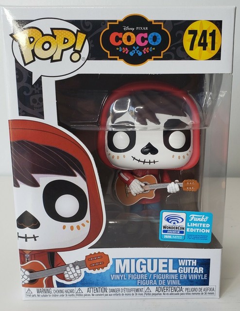 Funko Pop Disney Pixar COCO Miguel With Guitar WonderCon Exclusive 2020 | eBay