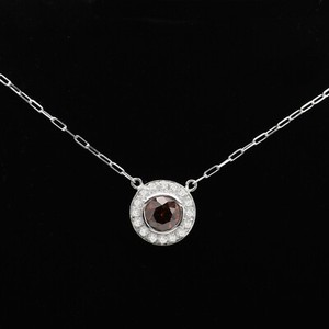 Chocolate Diamond Necklace Real 18k Gold choker 14'-to 16.5' inch Chain 18k Gold