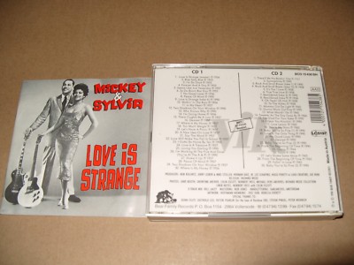 Mickey & Sylvia Love Is Strange (1990) FatBox 2 cd Ex+/Inlays are very good+ (F5