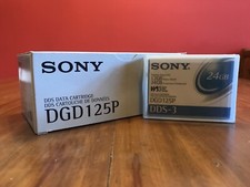 Scatola Nuova 10 x Sony DGD125P Premium125P 24 GB DDS3 DDS DATA Cartridge