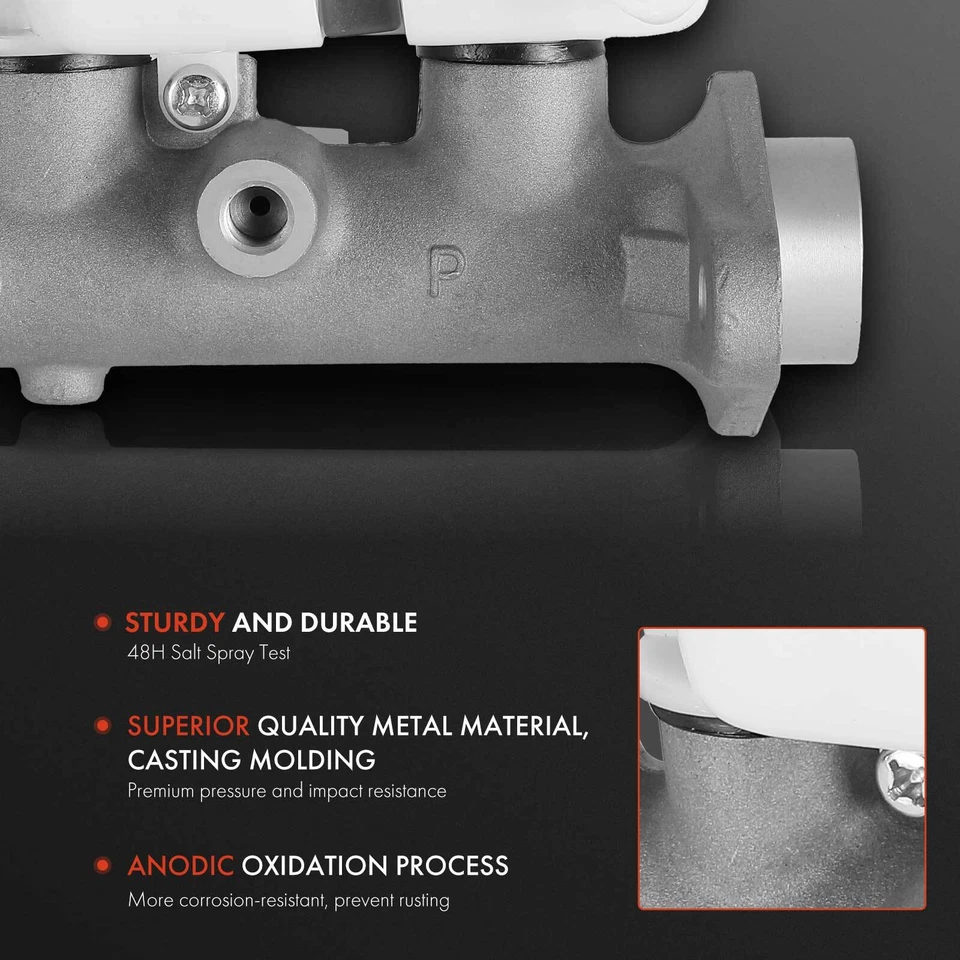 1x Cilindro maestro de freno con depósito para Hyundai Sonata 2002-2005 Kia Optima Foto 2 de 4