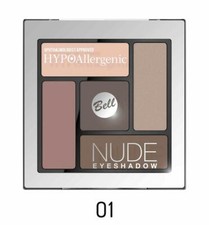 Bell HYPOAllergenic NUDE Eye Shadow Palette No. 01 Ophthalmologist Approved.