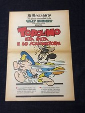 Topolino Eta Beta Disney Topolino Fumetto Italiano Il Messaggero Giornale