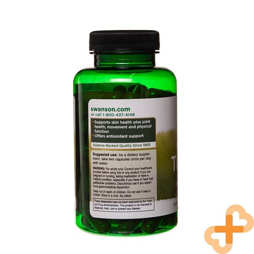 SWANSON TURMERIC 720mg 100 Capsules Joints Health and Mobility Herbal Supplement - Picture 14 of 24