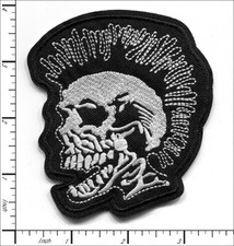 22 Pcs Embroidered Iron on patches Skull Head Halloween 80x93mm AP021aC