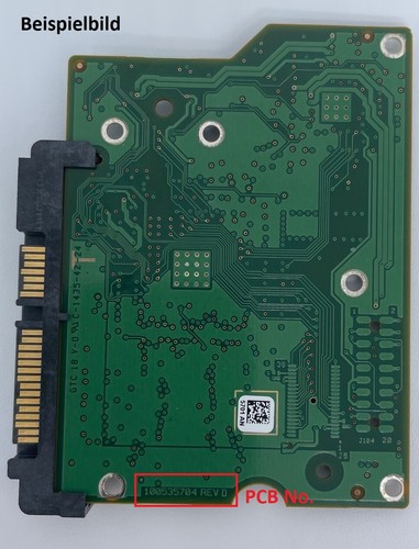 Seagate PCB Logic Board - Circuit Board - 100535704 REV D - Picture 2 of 2