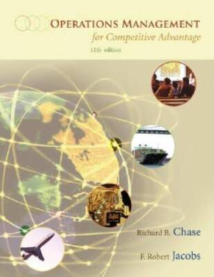 Operations Management: For Competitive Advantage - Hardcover - GOOD