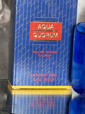 ANTONIO PUIG  MINIATURE   AQUA QUORUM 7 ML   1994