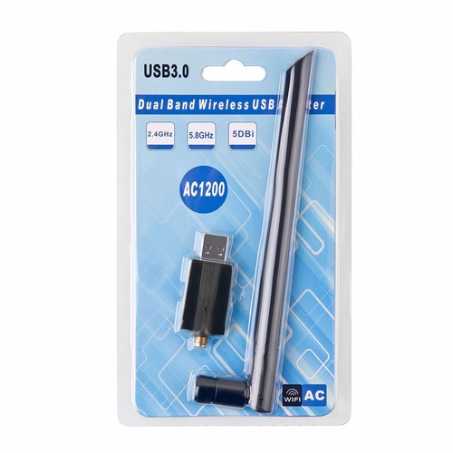 1200M Dual Band Wifi Network Card Usb3.0 Wireless Wifi Adapter For IDM - Picture 5 of 9