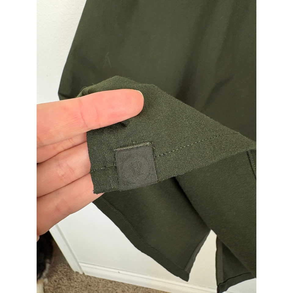 Lululemon Commission 长袖衬衫口袋纽扣牛津棉混纺 XL — 第 4/4 张图片