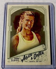 2018 Topps Allen & Ginter - Genie Bouchard #145 Hot Box Silver Foil