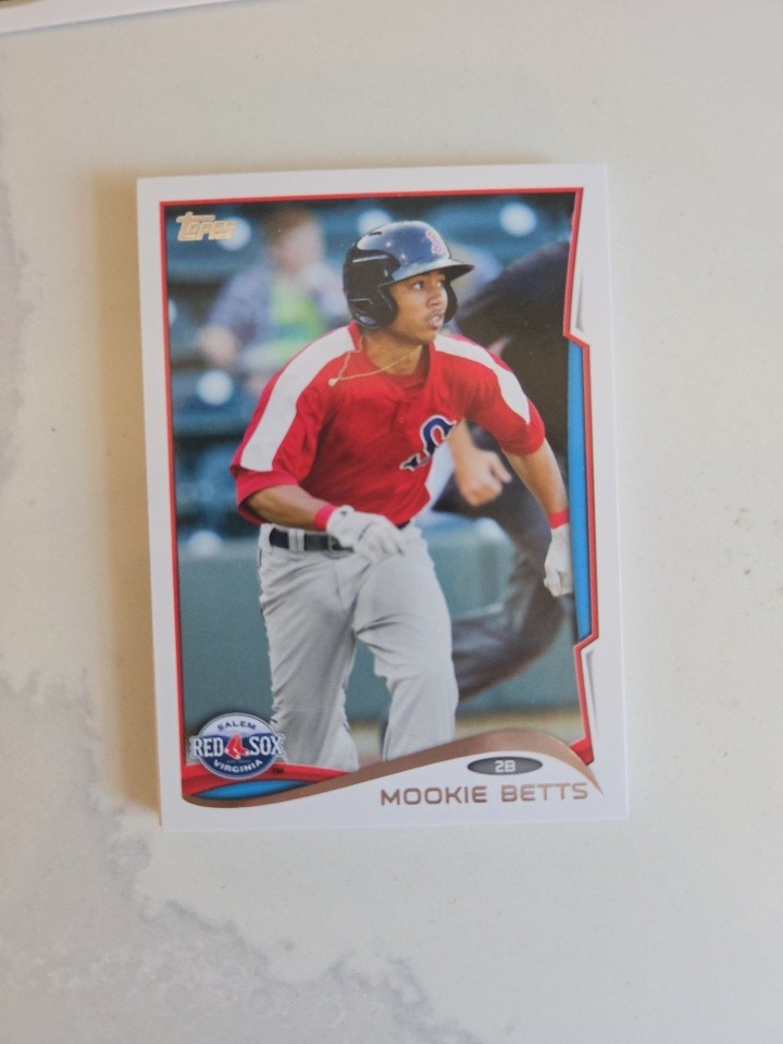Topps 2014 Pro Debut Mookie Betts #71 Rookie Base Set Salem Red Sox