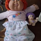 New ListingCabbage Patch Kids Xavier Roberts Signed Girl Doll Soft Body Red Curly Hair Out…