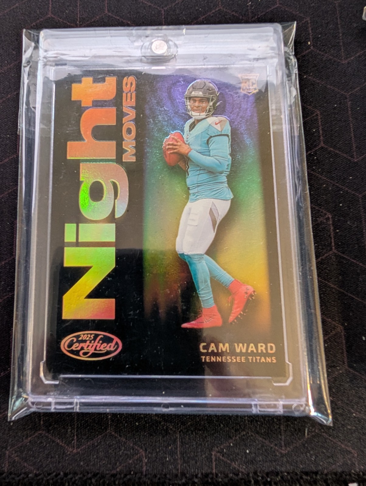 2025 Panini Certified Cam Ward Night Moves Rookie RC Case Hit SSP