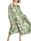 ?MARINA RINALDI Silk fil coupé dress  PLUS size MR 29=US W20_ It58_De50_Fr54