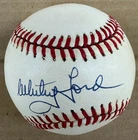 WHITEY FORD signed OALB baseball  Yankees HOF - JSA- BOLD Signature!