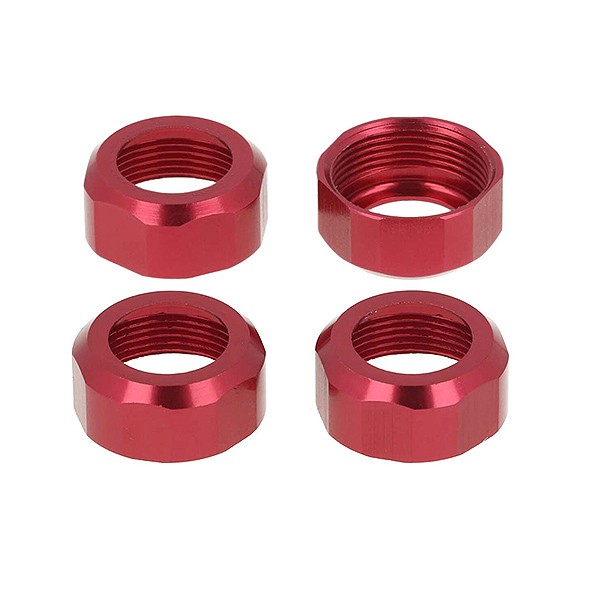 CEN Racing Shock Cap (Red Anodized) 4pcs