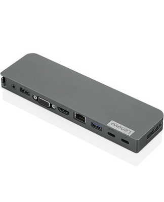 Lenovo USB-C Mini Dock, 7-in-1 Portable Dock with HDMI,Compatible with Lenovo,