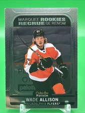 2021-22 O-Pee-Chee Platinum Wade Allison Rookie  Card # 233. rookie card picture