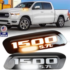 Led Hood Emblem Lights Side Marker L Turn Signal For Dodge Ram 1500 Hemi 2019-24