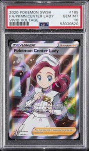 Pokemon Center Lady 185 Psa 10 en vente | eBay