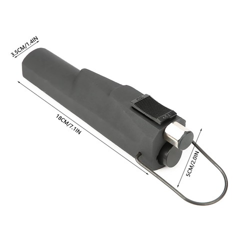 Pneumatic Air Powered File, Carbon Steel Pneumatic Air File, Includes 1 Flat ... - Picture 2 of 9