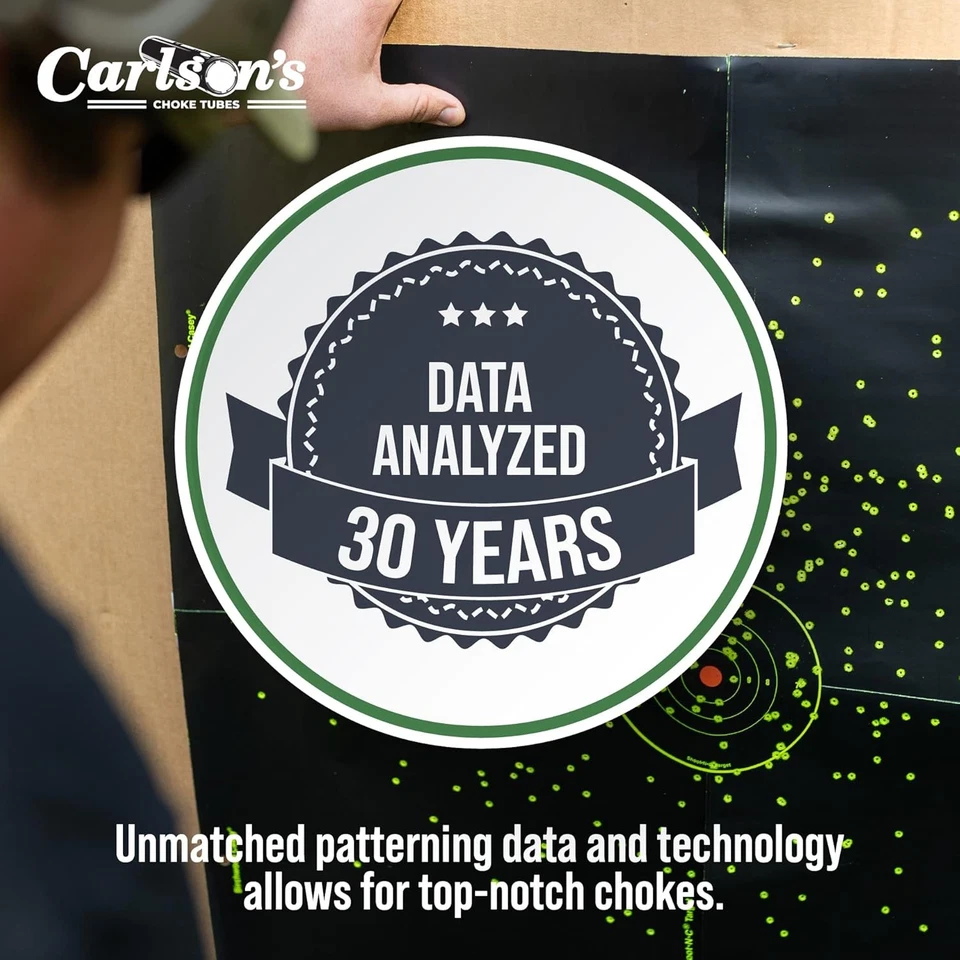 Tubo obturador Carlson's Black Cloud Waterfowl pavo - alcance medio y largo (paquete de 2) Foto 4 de 4