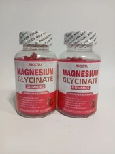 2X Juqotu Magnesium Glycinate Gummies 450mg Improve Sleep 90ct Exp 08/26 2 Pack