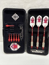 Arachnid Soft Tip Darts Set with Carry Case and Accessories  Red Dog  
