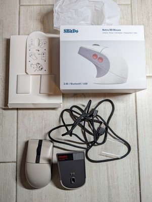 8BitDo Retro R8 Wireless Gaming Mouse N Edition NES Charging Dock 