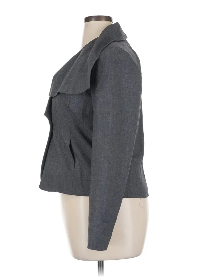 Spiegel女式灰色西装外套14 — 第 4/4 张图片