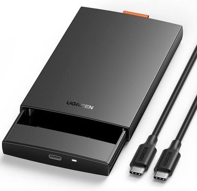 UGREEN 2 5 Zoll Festplattengehäuse, USB C 3.1 Gen 2 auf SATA III, bis zu 6Gbps