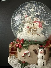 Snowman Christmas Snow Globe Holiday Decoration
