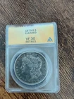 1879 S US MORGAN SILVER DOLLAR ANACS GRADED VF-30 CLEANED