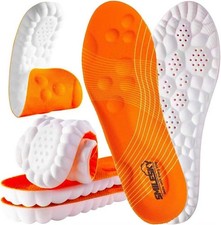 2 Pairs 4D Cloud Insoles-Steppers Insoles for Men  Women,Super Soft Memory Foam
