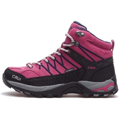 Shoes trekking women CMP Rigel Mid 3Q1294605HG Black-Pink