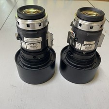  2 NEC NP07ZL Short Throw Projector Lens F-19.3-25.8MM / F1.8-2.3 - Lot of 2
