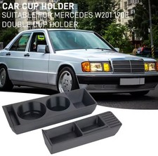 Getränkehalter Mittelkonsole für Mercedes W201 190E | Doppel Cup Holder Getränkehalter Mittelkonsole für Mercedes W201 190E | Doppel Cup Holder