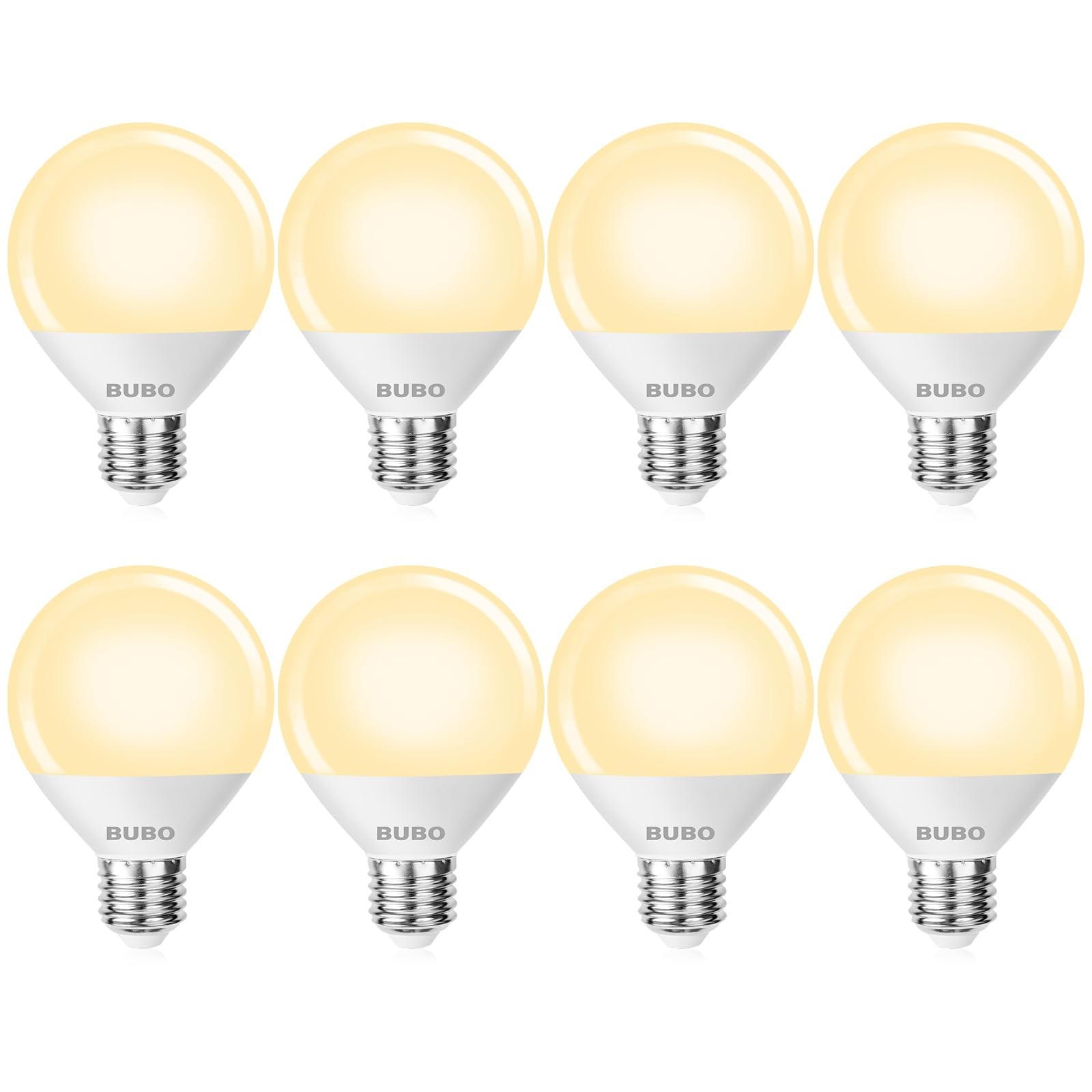 60 Watt Equivalent, Vanity 8 Pack, Soft White